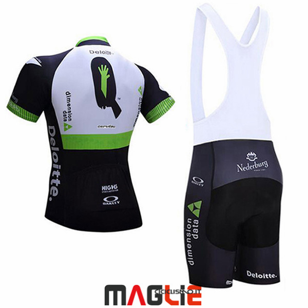 Maglia Dimension Data 2017 Bianco e Nero